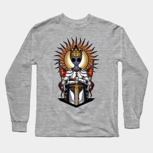 The alien King Arthur - Color Version Long Sleeve T-Shirt